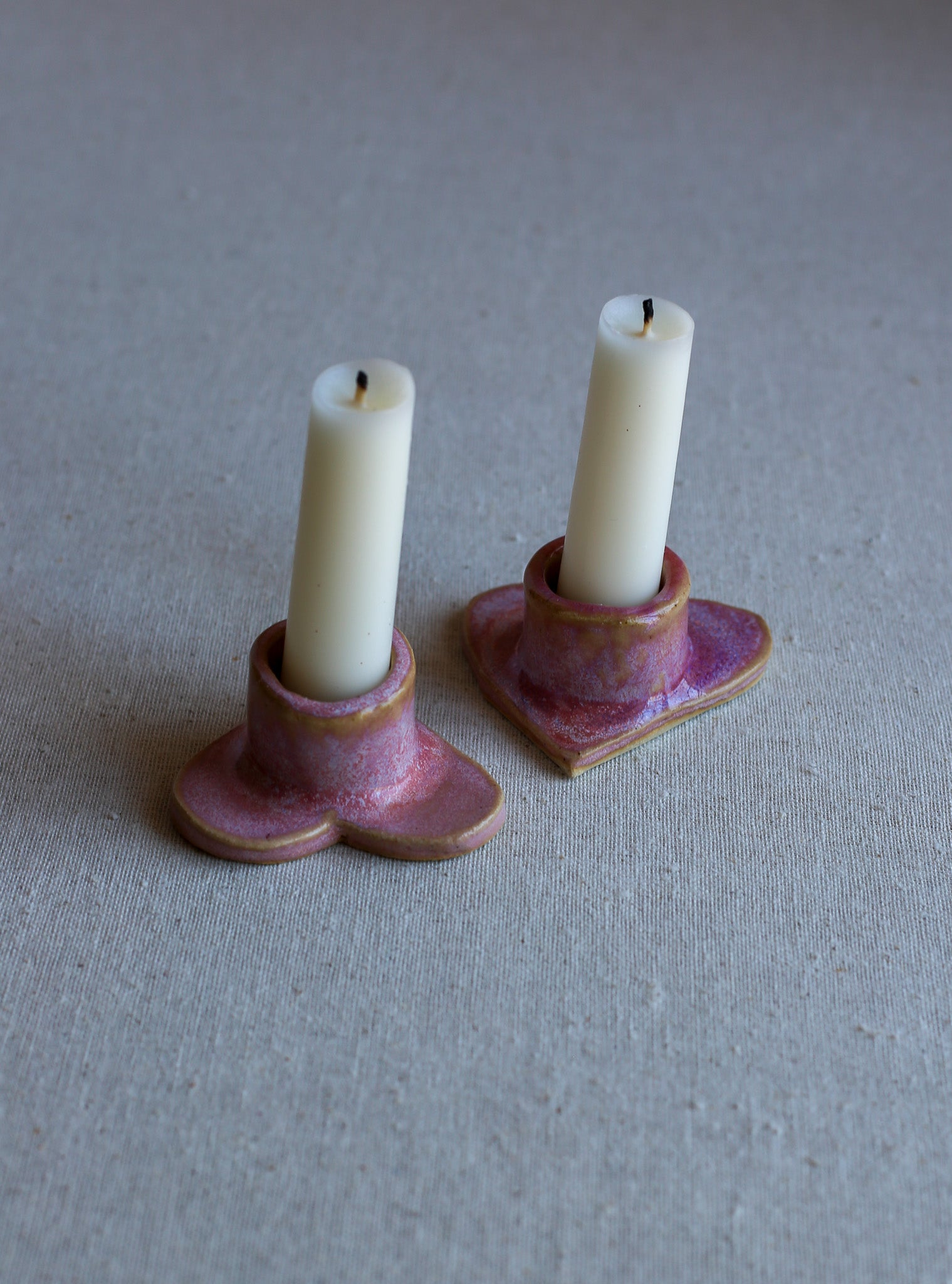 Tiny Heart Candlestick Holder