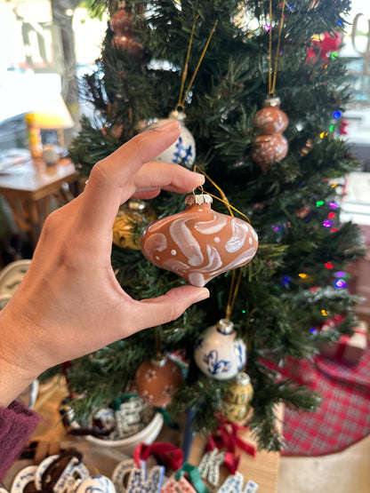 Navidad Barro Ornaments