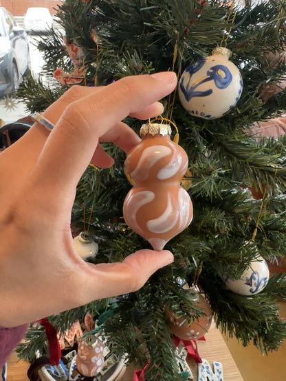 Navidad Barro Ornaments